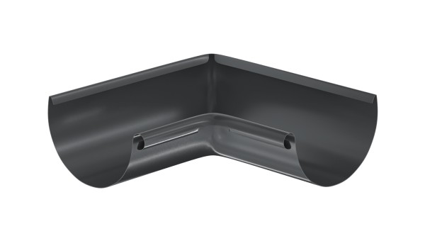 Водосток Aquasistem, система 150x100 - Угол желоба, внутренний 90° RR 23 Маренго купить в Красном Холме