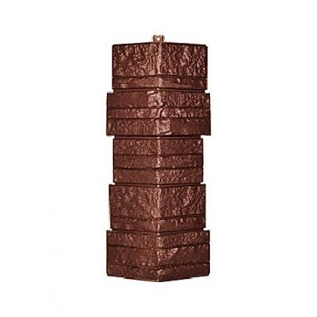 Угол T-Сайдинг-Альпийская Сказка Коричневый купить в Красном Холме