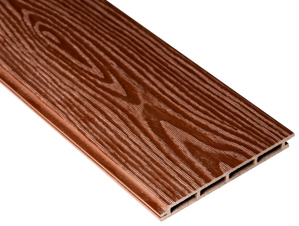 Фасадная доска из ДПК 3D Faynag - Шоколад купить в Красном Холме