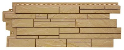 Фасадная панель Grand Line Скала Стандарт песочная