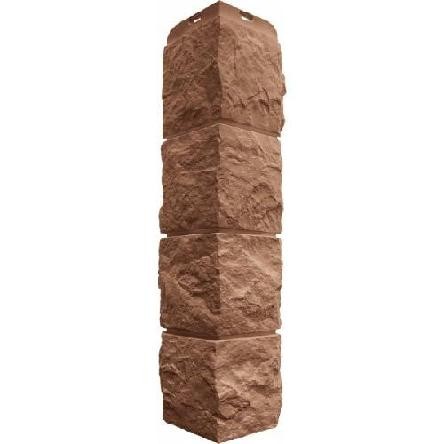 Угол наружный Альта-Профиль Туф ЭКО Терракотовый купить в Красном Холме