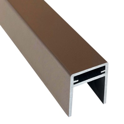 П-профиль Алюминиевый EasyDecking 35x25 Венге