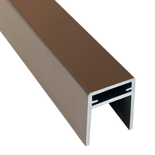 П-профиль Алюминиевый EasyDecking 35x25 Венге купить в Красном Холме