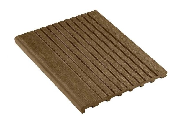 Ступень полнотелая из ДПК Deckart Step Орех купить в Красном Холме