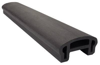 Перила вехнее фигурное Woodvex Select Графит купить в Красном Холме