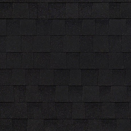 Двухслойная ламинированная черепица Shinglas, серия Фазенда – Чёрный купить в Красном Холме