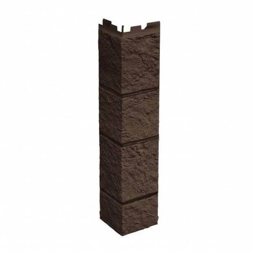 Угол наружный ТЕХНОНИКОЛЬ Оптима Песчаник Темно-коричневый купить в Красном Холме