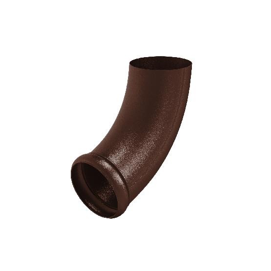 Водосток Aquasistem, Система 150/100 - Отвод трубы декоративный RAL 8017 Коричневый matt купить в Красном Холме