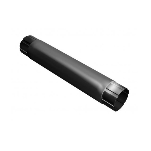 Водосток Grand Line 125x90 – Труба водосточная 1м RAL 9005 купить в Красном Холме