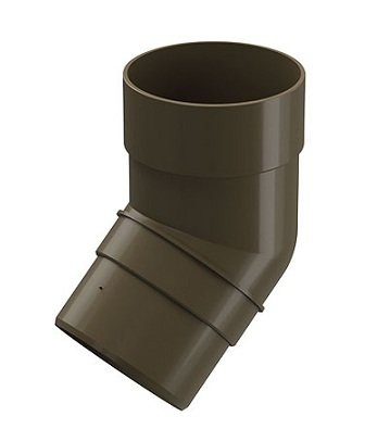 Колено 45˚ Docke Premium ПВХ - Каштан купить в Красном Холме