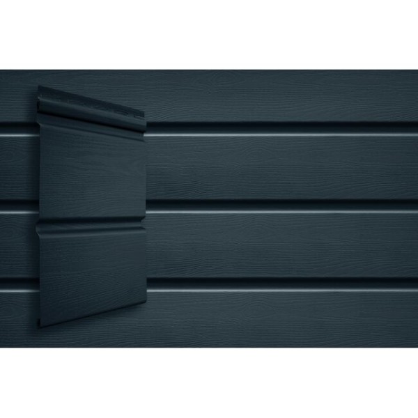 Виниловый сайдинг Grand Line Double-Брус Графит купить в Красном Холме