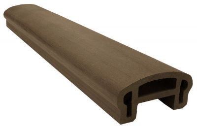 Перила вехнее фигурное Woodvex Select Кофе купить в Красном Холме