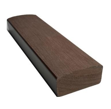 Лавочный брус Ecodecking Некст полнотелый брашированный 70х35 шоколад (под заказ) купить в Красном Холме