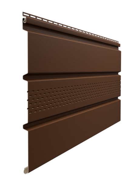 Софит Docke T4 центральной перфорацией Каштан купить в Красном Холме