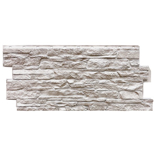 Фасадная панель FineBer, Скала, Мелованный белый купить в Красном Холме