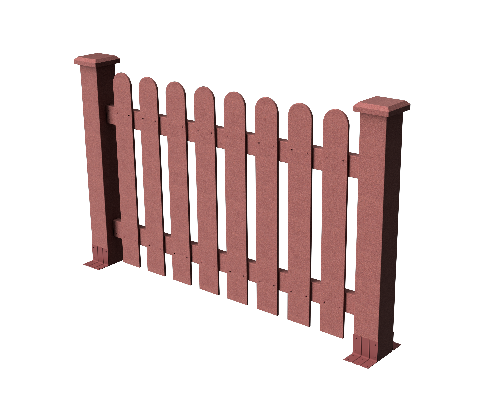 Ограждения декоративное ДПК GRINDERDECO Сежурне мербау купить в Красном Холме