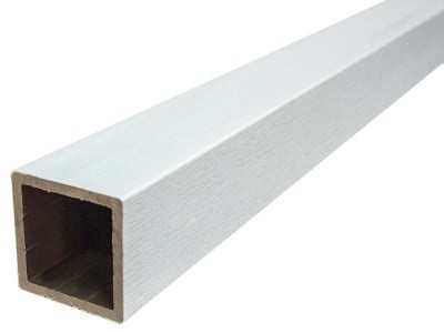 Столб опорный ДПК GardenParkett Белый купить в Красном Холме