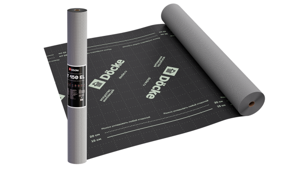 Супердиффузионная мембрана Docke, АT 150 EL трёхслойная, (универсальная с клеевой полосой) купить в Красном Холме