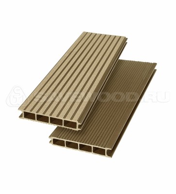 Террасная доска из ДПК SW Ulmus «SaveWood» тик