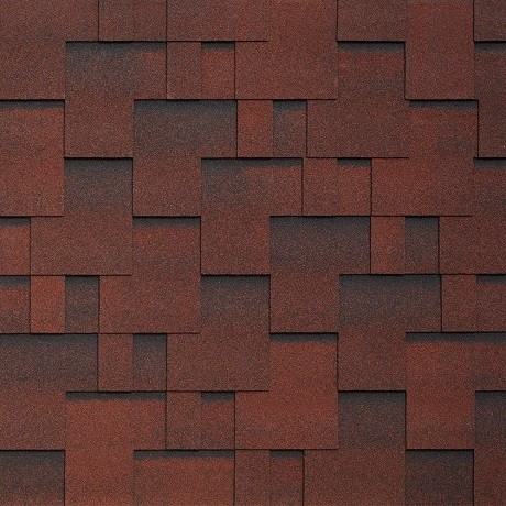 Гибкая черепица Tegola LAZIO amarone 410 купить в Красном Холме