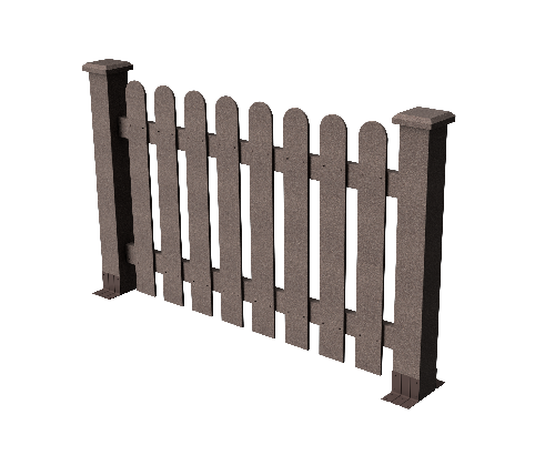 Ограждения декоративное ДПК GRINDERDECO Сежурне венге купить в Красном Холме