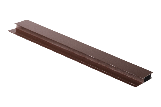 Профиль стыковочный, алюминиевый, бурый купить в Красном Холме