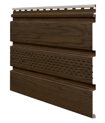 Софит ламинированный VOX NATURE с центральной перфорацией, Орех купить в Красном Холме