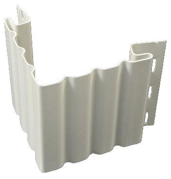 Наружный угол Рельефный широкий для сайдинга Mitten купить в Красном Холме