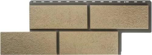 Фасадная панель Альта-Профиль Неаполитанский камень - Слоновая Кость купить в Красном Холме