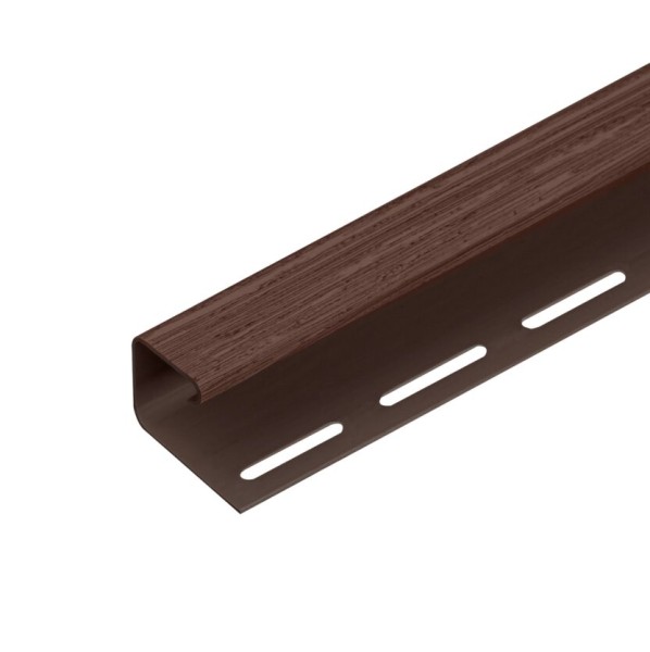 J-профиль TECOS ЛЮКС 3,05м ИТАЛЬЯНСКИЙ ОРЕХ купить в Красном Холме