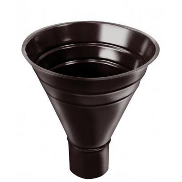 Водосток Grand Line 125x90 – Воронка водосборная RAL 8017 купить в Красном Холме