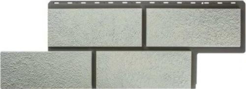 Фасадная панель Альта-Профиль Неаполитанский камень - Белый купить в Красном Холме