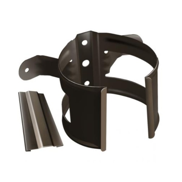 Водосток Grand Line 125x90 – Хомут трубы (на дерево) RR 32 купить в Красном Холме