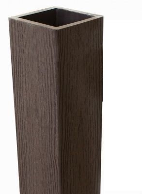 Столб опорный Woodvex Co-Extrusion Венге купить в Красном Холме