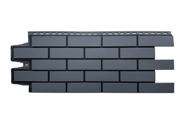 ФП Grand Line клинкерный кирпич ПРЕМИУМ Графит (шов RAL 9005) купить в Красном Холме