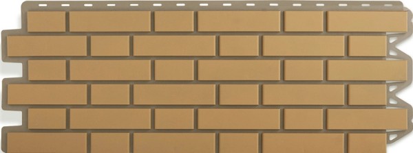 Фасадная панель Альта-Профиль, Кирпич Клинкерный, Бежевый купить в Красном Холме