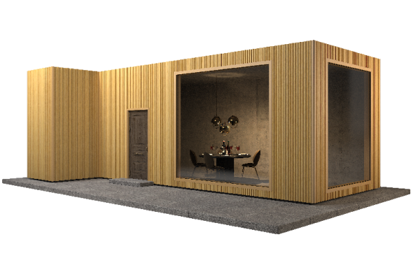 Фасадная панель GRINDERDECO, ДПК,двухсторонняя Песчаник купить в Красном Холме