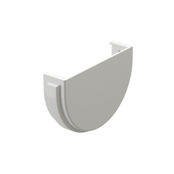 Заглушка желоба Docke Premium ПВХ - Пломбир купить в Красном Холме