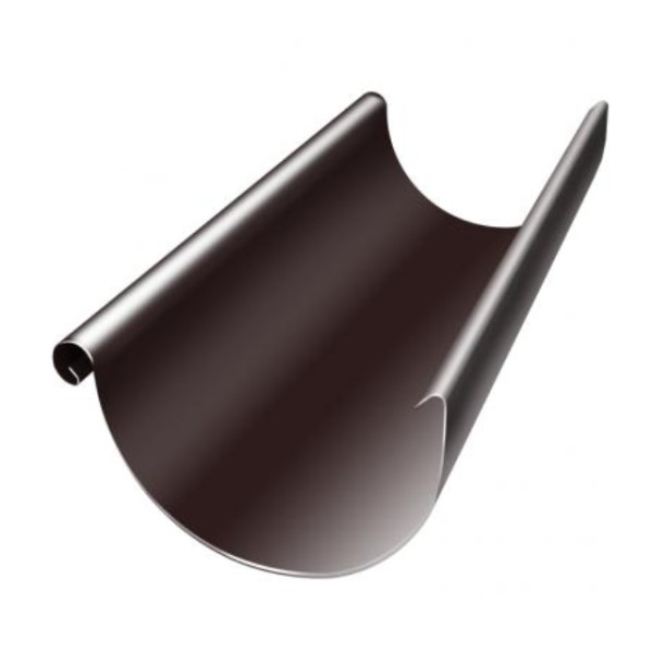 Водосток Grand Line 125x90 – Желоб 3м RAL 8017 купить в Красном Холме