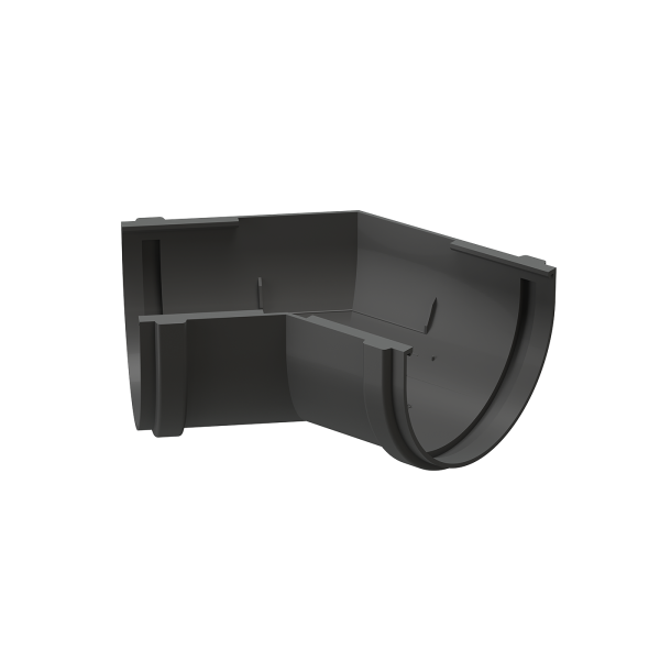 Угол желоба 135˚ Docke Premium Графит купить в Красном Холме