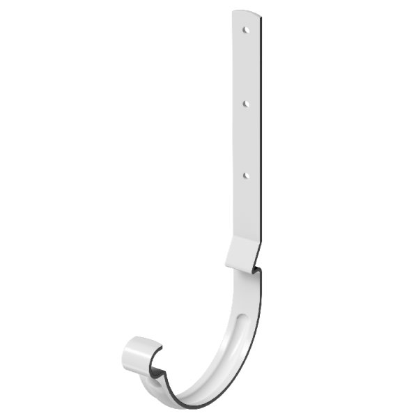 Карнизный крюк длинный D125 Döcke STAL PREMIUM Пломбир, (RAL 9010) купить в Красном Холме