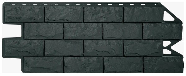 Фасадная панель Альта-Профиль Фагот ЭКО Графит купить в Красном Холме