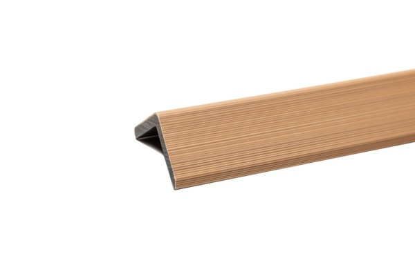 Уголок торцевой Ecodecking Скай коэкструзия 45х45х3000 Бук купить в Красном Холме