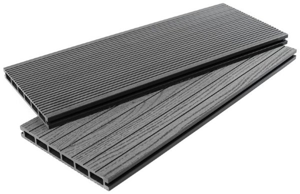Террасная доска ДПК - ДеревоПласт- DP Standart+ графит купить в Красном Холме