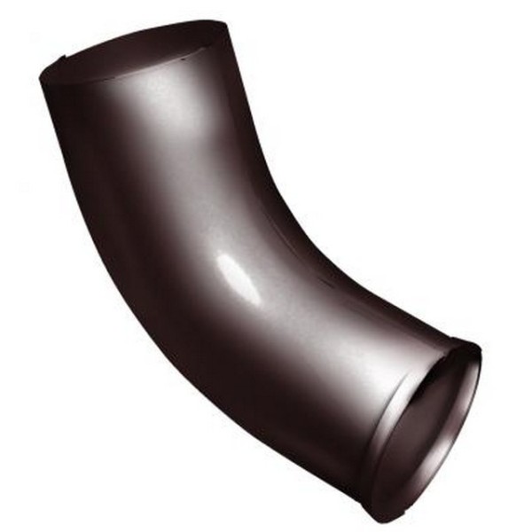 Водосток Grand Line 125x90 – Колено сливное RAL 8017 купить в Красном Холме