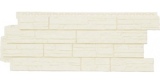 Фасадная панель Grand Line Сланец молочный купить в Красном Холме