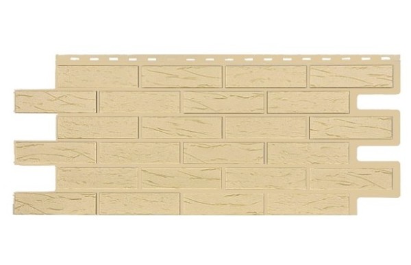 Фасадная панель T-Siding Кирпич Саман Эко Амбер купить в Красном Холме