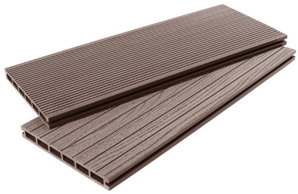 Террасная доска ДПК - ДеревоПласт- DP Standart+ коричневый купить в Красном Холме