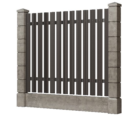 Заборная доска GRINDERDECO, ДПК, шлифованная Асфальт купить в Красном Холме