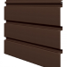 Софит ламинированный VOX UNICOLOR без перфорации, Коричневый купить в Красном Холме